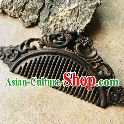 Chinese Traditional Hair Accessories Eaglewood Hair Comb for Women