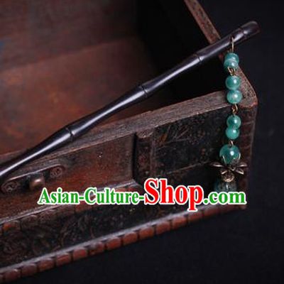 Chinese Traditional Hair Accessories Sandalwood Hair Clip Hairpin for Women