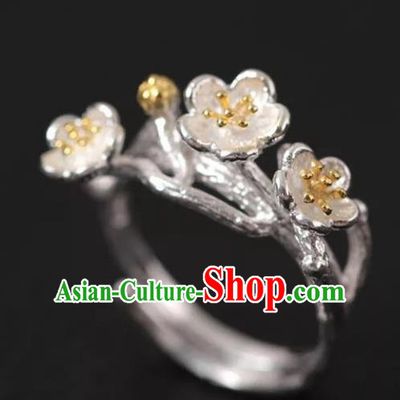 Chinese Traditional Jewelry Accessories Ancient Palace Hanfu Ring for Women
