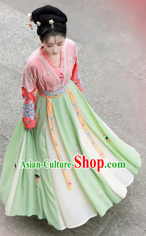 Chinese Ancient Palace Lady Hanfu Han Dynasty Imperial Concubine Queen Embroidered Historical Costumes Chinese Ancient Palace Lady Hanfu Han Dynasty Imperial Concubine Queen Embroidered Historical Costumes