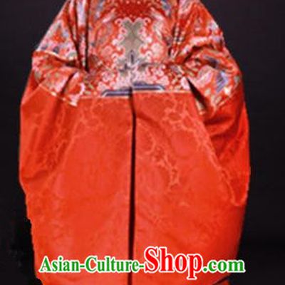 Chinese Ming Dynasty Empress Embroidered Costume Ancient Queen Hanfu Dress for Women