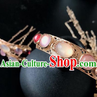 Chinese Traditional Hair Accessories Ancient Tassel Hair Comb Hairpins for Women
