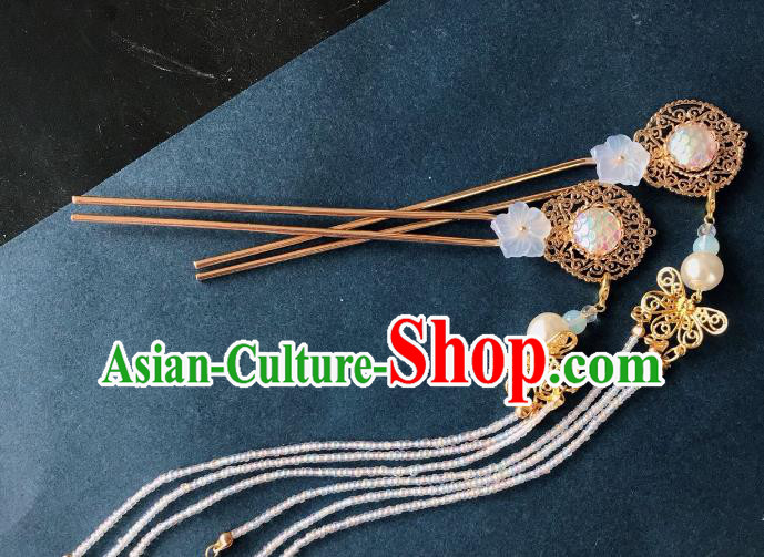 Chinese Ancient Style Hair Jewelry Accessories Cosplay Hairpins Headwear Headdress for Women