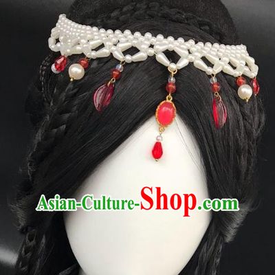 Chinese Traditional Hair Accessories Ancient Hair Clasp Hanfu Tassel Hairpins for Women