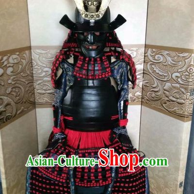 Broad Shoulders Japanese Samurai Armor Replica Authentic Samurai Outfit Clothing Complete Set for Men