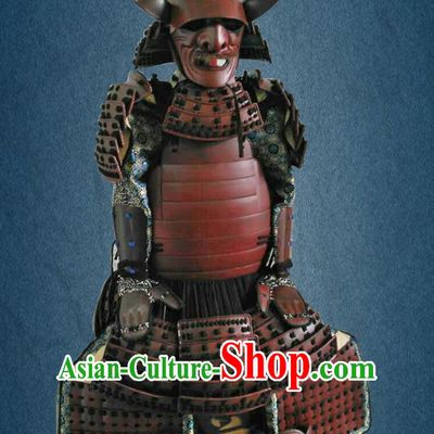 Ancient Asian Classical Japanese Samurai Armor Tatto Buy Replica Authentic Samurai Outfit Parts Clothes Complete Set for Men for Sale