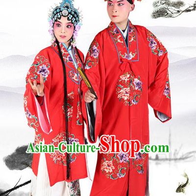 Professional Chinese Beijing Opera Costumes Peking Opera Gifted Scholar and Diva Robes for Adults