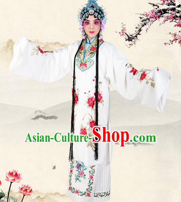 Traditional China Beijing Opera Costume Gifted Scholar Embroidered Robe and Hat Ancient Chinese Peking Opera Embroidery Clothing Traditional China Beijing Opera Costume Gifted Scholar Embroidered Robe and Hat Ancient Chinese Peking Opera Embroidery Clothing