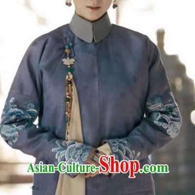 Story of Yanxi Palace Chinese Qing Dynasty Imperial Consort Embroidered Costumes and Headpiece Complete Set