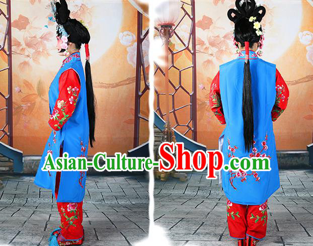 Traditional China Beijing Opera Costume Gifted Scholar Embroidered Robe and Hat Ancient Chinese Peking Opera Embroidery Clothing Traditional China Beijing Opera Costume Gifted Scholar Embroidered Robe and Hat Ancient Chinese Peking Opera Embroidery Clothing