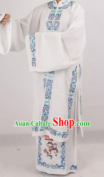 Traditional China Beijing Opera Costume Gifted Scholar Embroidered Robe and Hat Ancient Chinese Peking Opera Embroidery Clothing Traditional China Beijing Opera Costume Gifted Scholar Embroidered Robe and Hat Ancient Chinese Peking Opera Embroidery Clothing