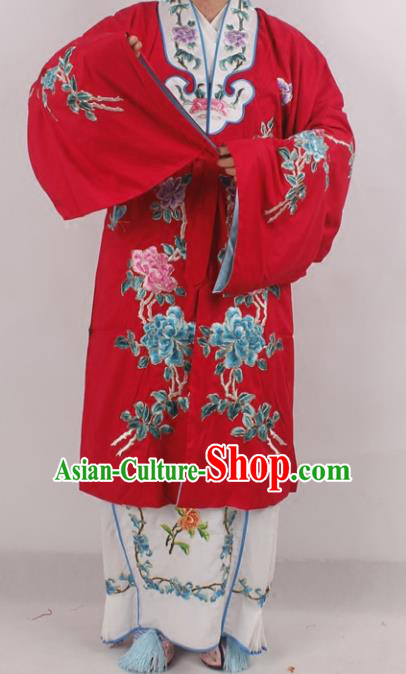 Traditional China Beijing Opera Costume Gifted Scholar Embroidered Robe and Hat Ancient Chinese Peking Opera Embroidery Clothing Traditional China Beijing Opera Costume Gifted Scholar Embroidered Robe and Hat Ancient Chinese Peking Opera Embroidery Clothing