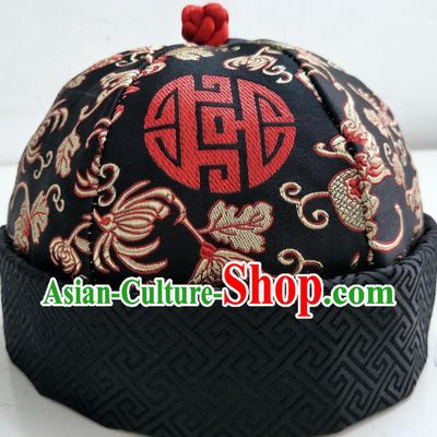 Chinese Traditional Handmade Landlord Hat for Men