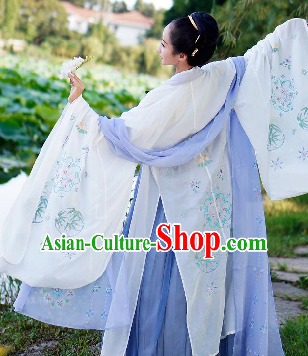 Chinese Ancient Palace Lady Hanfu Han Dynasty Imperial Concubine Queen Embroidered Historical Costumes Chinese Ancient Palace Lady Hanfu Han Dynasty Imperial Concubine Queen Embroidered Historical Costumes