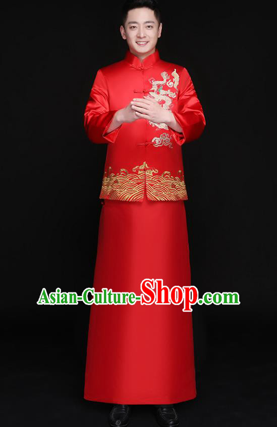 Traditional Chinese Wedding Costumes Traditional Xiuhe Suits Ancient Chinese bridal Full Dress Traditional Chinese Wedding Costumes Traditional Xiuhe Suits Ancient Chinese bridal Full Dress