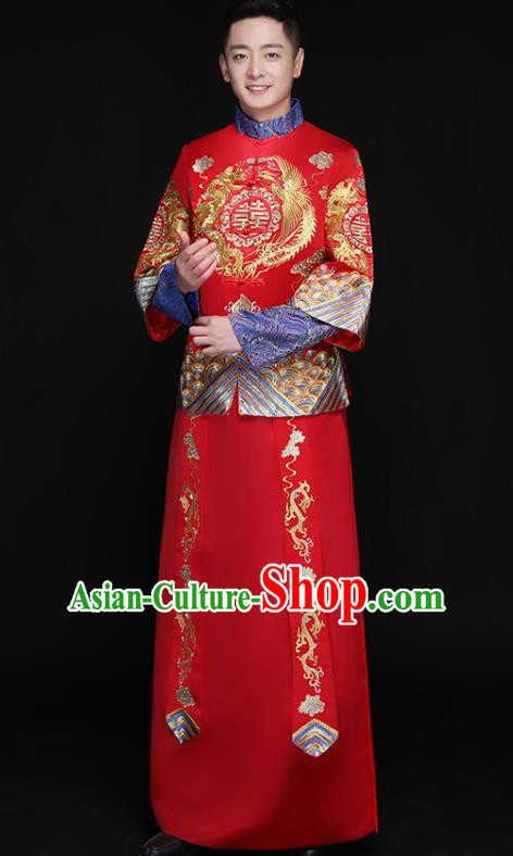 Traditional Chinese Wedding Costumes Traditional Xiuhe Suits Ancient Chinese bridal Full Dress Traditional Chinese Wedding Costumes Traditional Xiuhe Suits Ancient Chinese bridal Full Dress