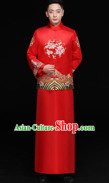 Traditional Chinese Wedding Costumes Traditional Xiuhe Suits Ancient Chinese bridal Full Dress Traditional Chinese Wedding Costumes Traditional Xiuhe Suits Ancient Chinese bridal Full Dress