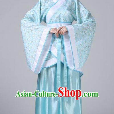 Chinese Ancient Drama Imperial Concubine Embroidered Hanfu Dress Han Dynasty Palace Lady Costume for Women