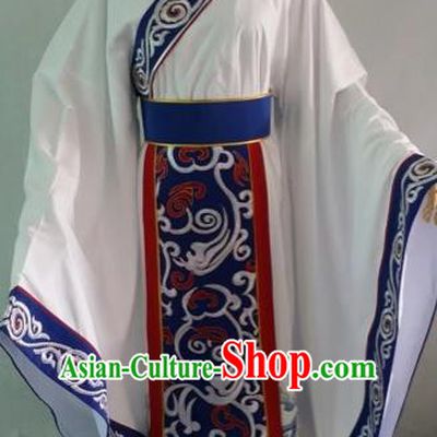 Chinese Traditional Beijing Opera Niche Embroidered Robe Peking Opera Minister Costume for Adults