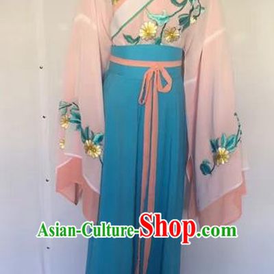 Chinese Ancient Peking Opera Actress Embroidered Dress Traditional Beijing Opera Diva Costumes for Adults