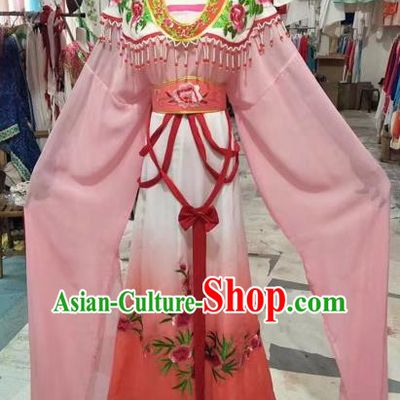Chinese Huangmei Opera Young Lady Princess Hanfu Dress Traditional Beijing Opera Diva Costume for Adults