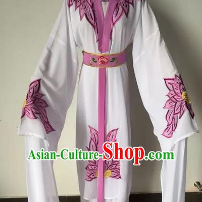 Chinese Beijing Opera Diva Water Sleeve Dress Ancient Maidservants Costume for Adults