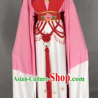 Chinese Shaoxing Opera Palace Lady Embroidered Dress Traditional Beijing Opera Diva Costume for Adults