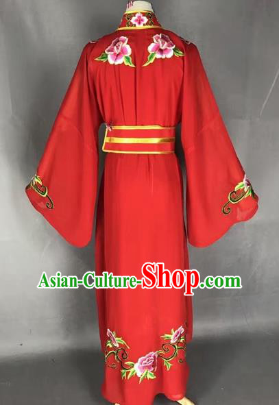 Traditional China Beijing Opera Costume Gifted Scholar Embroidered Robe and Hat Ancient Chinese Peking Opera Embroidery Clothing Traditional China Beijing Opera Costume Gifted Scholar Embroidered Robe and Hat Ancient Chinese Peking Opera Embroidery Clothing