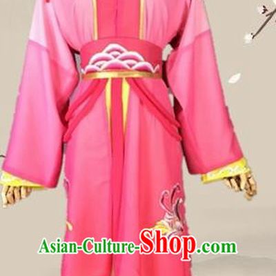 Chinese Ancient Swordswoman Pink Costume Traditional Beijing Opera Martial Arts Women Dress for Adults