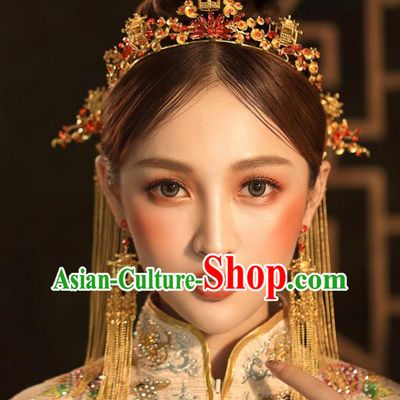Chinese Ancient Hanfu Hair Clasp Wedding Hair Accessories Traditional Hairpins for Women