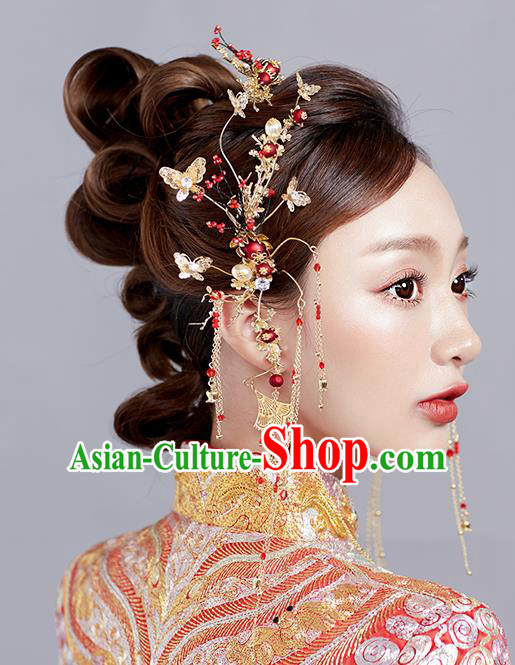 Chinese Ancient Style Hair Jewelry Accessories Cosplay Hairpins Headwear Headdress for Women Chinese Ancient Style Hair Jewelry Accessories Cosplay Hairpins Headwear Headdress for Women
