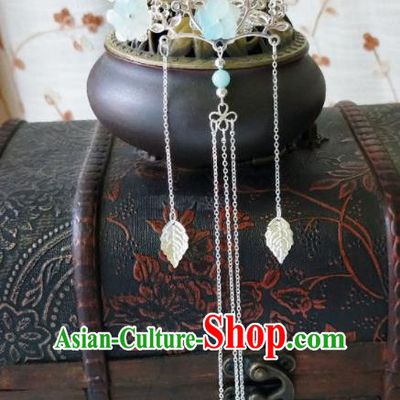 Chinese Ancient Qing Dynasty Hair Accessories Palace Plum Blossom Hairpins for Women