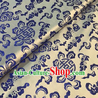 Asian Chinese Traditional Royal Pattern Golden Brocade Fabric Silk Fabric Chinese Fabric Material