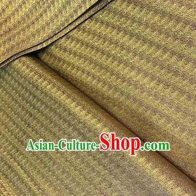 Asian Chinese Traditional Yellow Brocade Fabric Silk Fabric Chinese Fabric Material