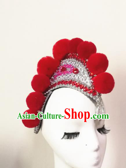 Traditional Chinese Fan Dance Folk Dance Costume Classical Yangko Dance Classical Dance Hair Accessories Traditional Chinese Fan Dance Folk Dance Costume Classical Yangko Dance Classical Dance Hair Accessories