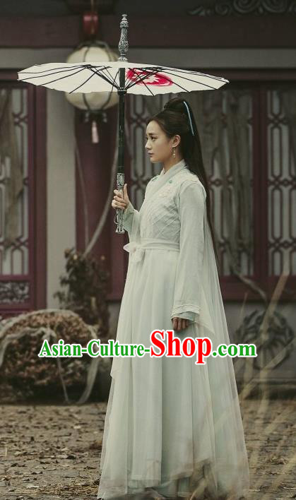 Chinese Ancient Peri Costumes Traditional Princess Swordsman Hanfu Dress Chinese Ancient Peri Costumes Traditional Princess Swordsman Hanfu Dress