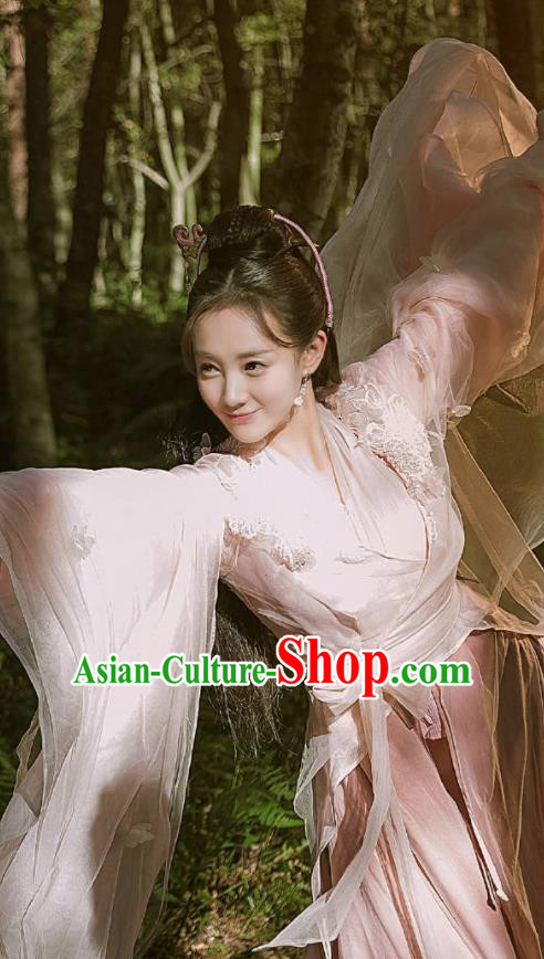 Chinese Ancient Peri Costumes Traditional Princess Swordsman Hanfu Dress Chinese Ancient Peri Costumes Traditional Princess Swordsman Hanfu Dress