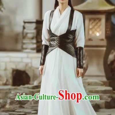 Chinese Ancient Female Assassin Costume Traditional Swordswoman Dress for Women