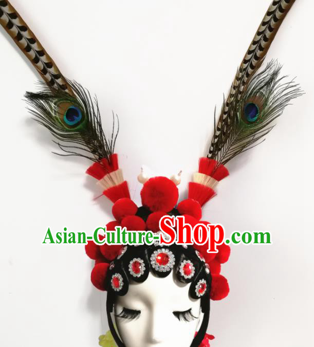 Traditional Chinese Fan Dance Folk Dance Costume Classical Yangko Dance Classical Dance Hair Accessories Traditional Chinese Fan Dance Folk Dance Costume Classical Yangko Dance Classical Dance Hair Accessories