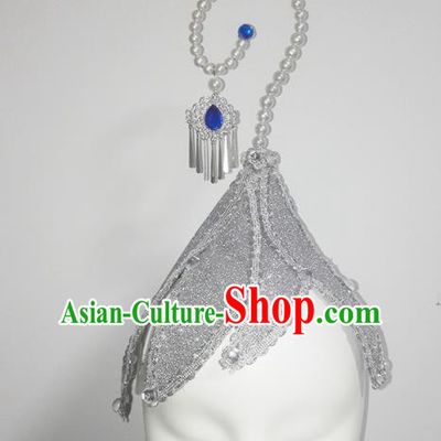 Chinese Traditional Classical Dance Hair Accessories Folk Dance Yangko Headwear for Women