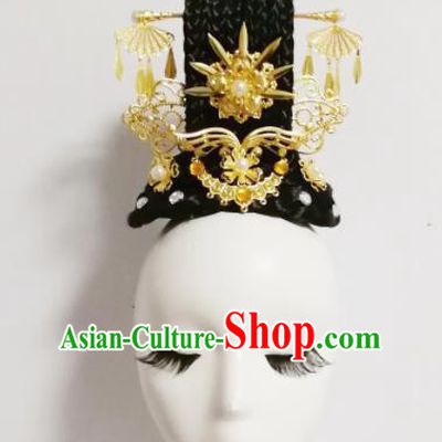 Chinese Traditional Classical Dance Hair Accessories Folk Dance Hairpins Headwear for Women
