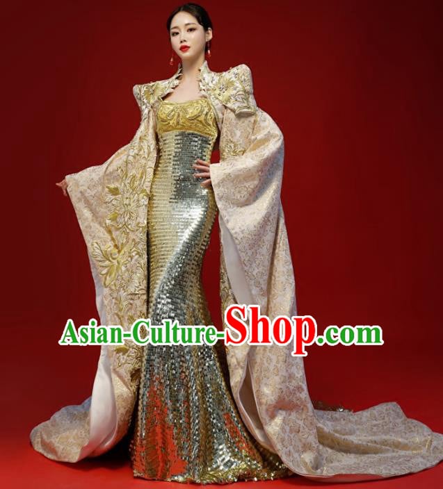 Top Performance Catwalks Costumes Halloween Full Dress Top Performance Catwalks Costumes Halloween Full Dress