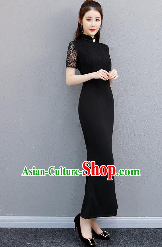 Traditional Ancient Chinese Young Women Cheongsam Dress Republic of China Tangsuit Stand Collar Blouse Dress Tang Suit Clothing Traditional Ancient Chinese Young Women Cheongsam Dress Republic of China Tangsuit Stand Collar Blouse Dress Tang Suit Clothing