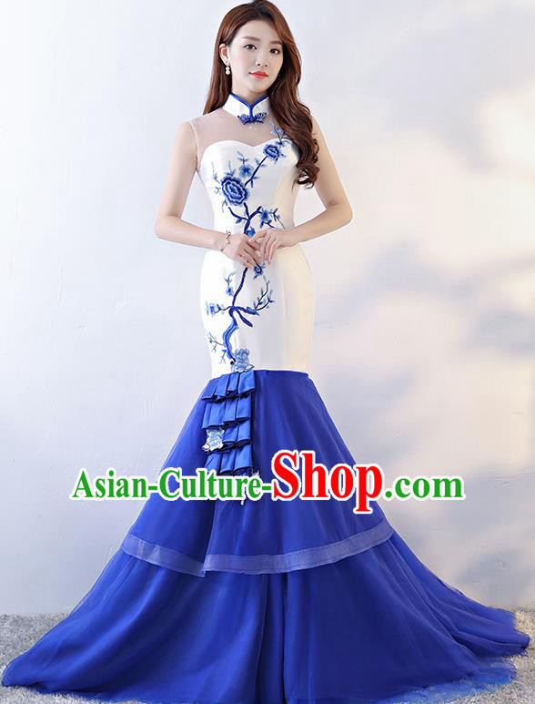 Traditional Ancient Chinese Young Women Cheongsam Dress Republic of China Tangsuit Stand Collar Blouse Dress Tang Suit Clothing Traditional Ancient Chinese Young Women Cheongsam Dress Republic of China Tangsuit Stand Collar Blouse Dress Tang Suit Clothing