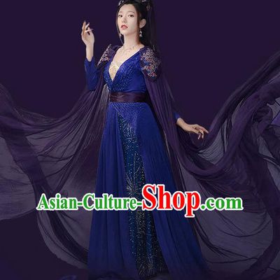 Chinese Ancient Apsara Hanfu Clothing Imperial Consort Costumes for Women