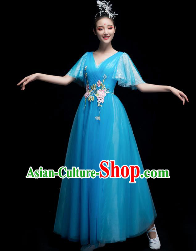Traditional Chinese Fan Dance Folk Dance Costume Classical Yangko Dance Classical Dance Dress Traditional Chinese Fan Dance Folk Dance Costume Classical Yangko Dance Classical Dance Dress