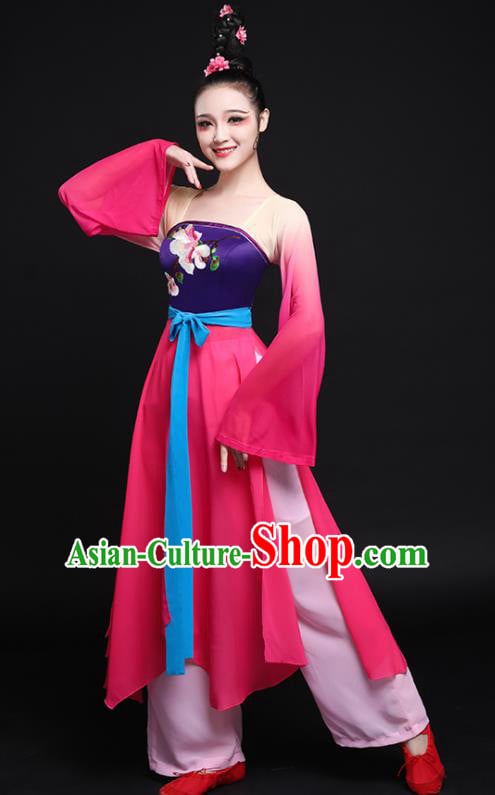 Traditional Chinese Fan Dance Folk Dance Costume Classical Yangko Dance Classical Dance Dress Traditional Chinese Fan Dance Folk Dance Costume Classical Yangko Dance Classical Dance Dress