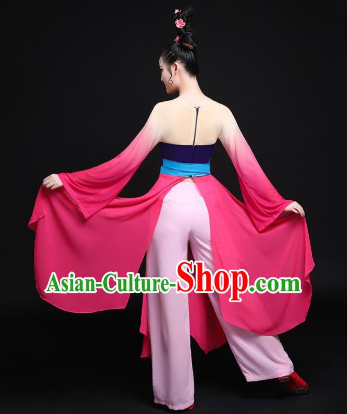 Traditional Chinese Fan Dance Folk Dance Costume Classical Yangko Dance Classical Dance Dress Traditional Chinese Fan Dance Folk Dance Costume Classical Yangko Dance Classical Dance Dress