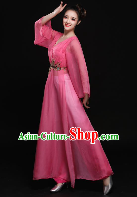 Traditional Chinese Fan Dance Folk Dance Costume Classical Yangko Dance Classical Dance Dress Traditional Chinese Fan Dance Folk Dance Costume Classical Yangko Dance Classical Dance Dress