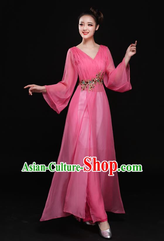 Traditional Chinese Fan Dance Folk Dance Costume Classical Yangko Dance Classical Dance Dress Traditional Chinese Fan Dance Folk Dance Costume Classical Yangko Dance Classical Dance Dress